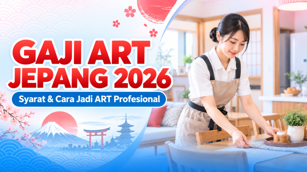 gaji ART Jepang 2026 untuk asisten rumah tangga profesional