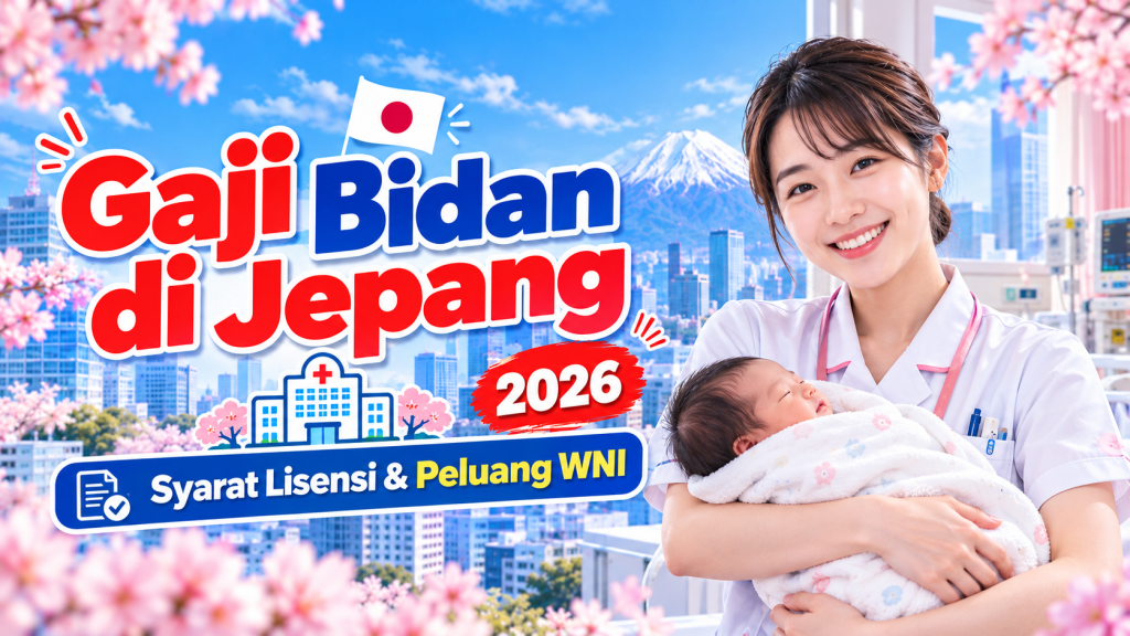 gaji bidan di Jepang syarat lisensi dan peluang untuk WNI